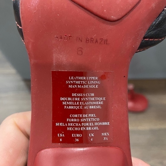 KENNETH Cole Reaction Leather Slip On Heel Open - Picture 7 of 7